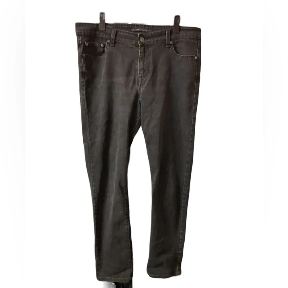 LEVI’S MENS BLACK MID RISE SKINNY JEANS